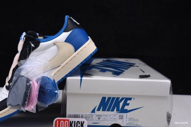 Reps TBkick x Jordan Retro Design Fragment Low 1 DM7866-140 x Travis Scott Air 0822